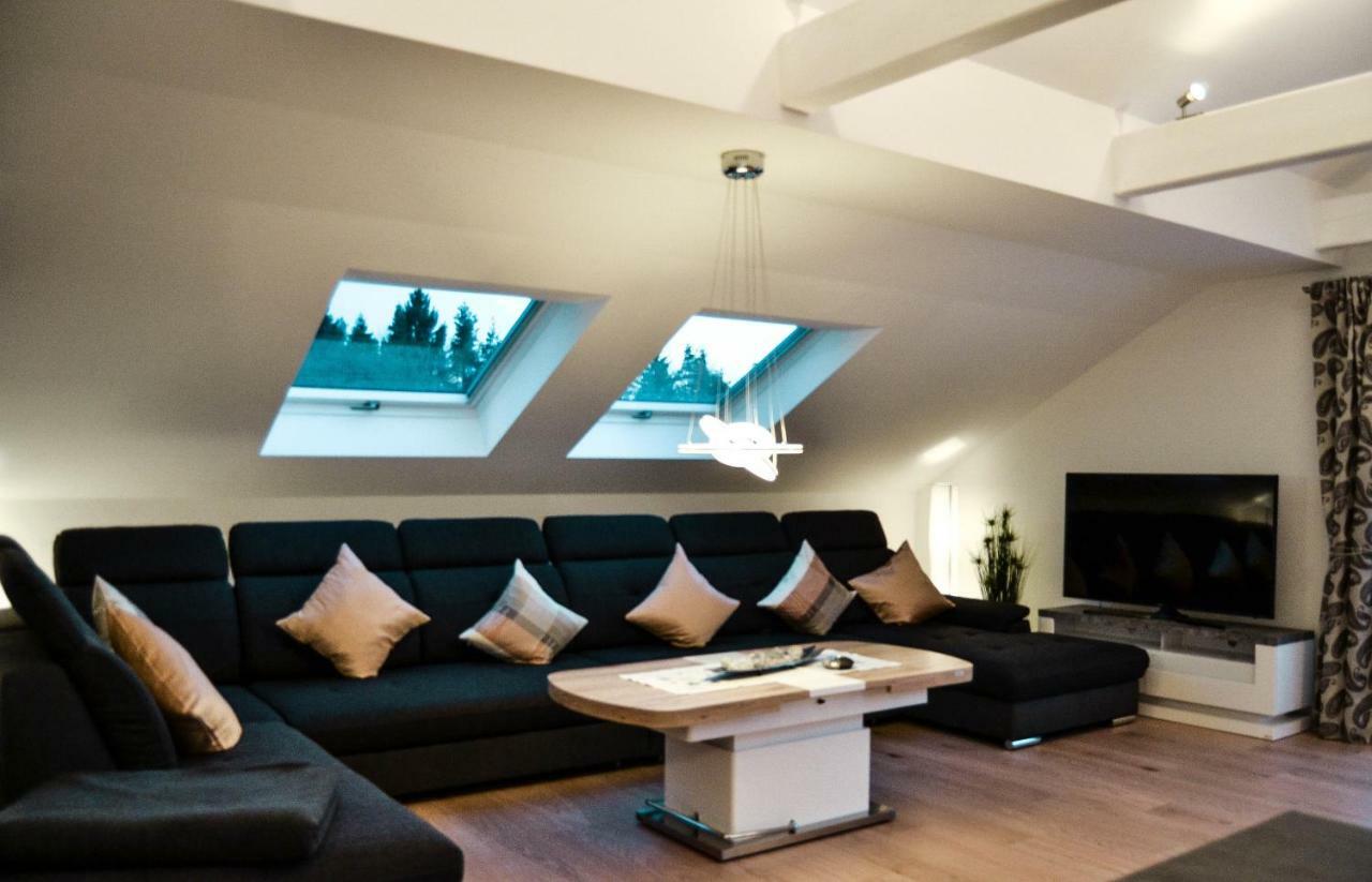 Tannenblick-Franken Apartment Egloffstein Luaran gambar
